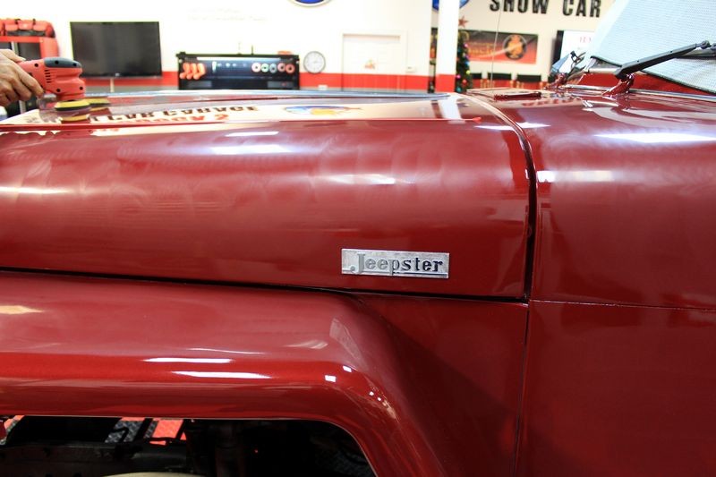 1948 Willys Jeepster Wetsanding Class at Autogeek with Mike Phillips