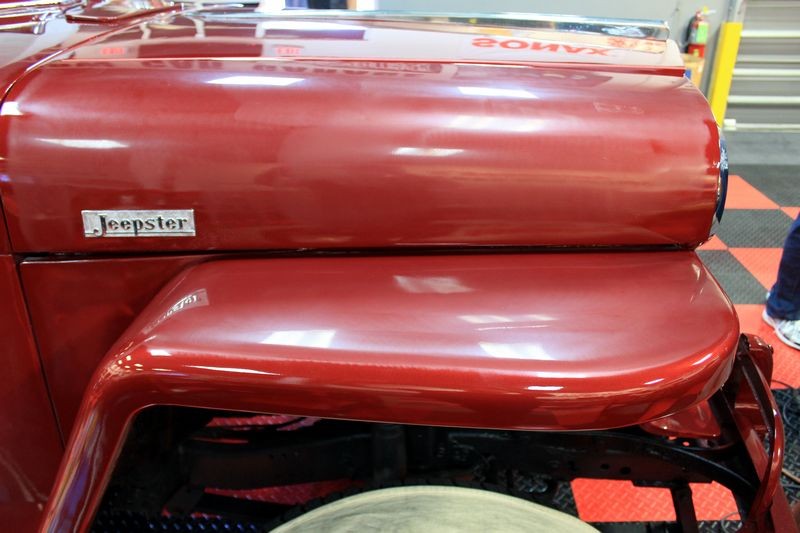 1948 Willys Jeepster Wetsanding Class at Autogeek with Mike Phillips
