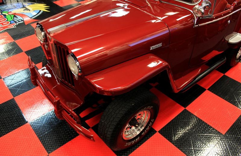1948 Willys Jeepster Wetsanding Class at Autogeek with Mike Phillips