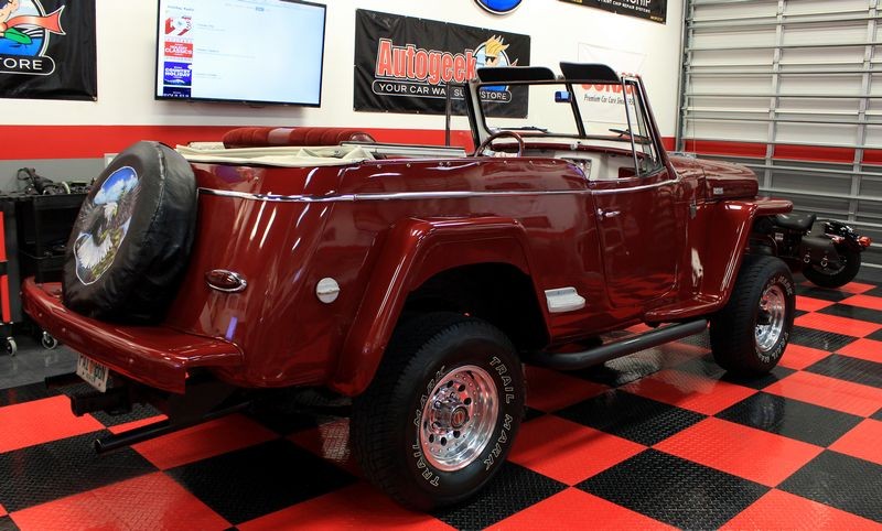 1948 Willys Jeepster Wetsanding Class at Autogeek with Mike Phillips
