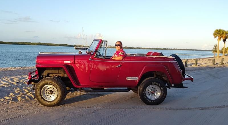 1948 Willys Jeepster Wetsanding Class at Autogeek with Mike Phillips