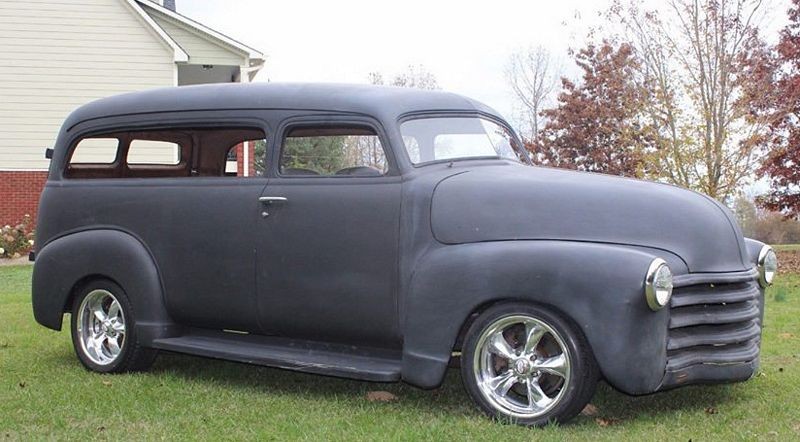 1949 Chevy Suburban Streetrod Wetsanding Class