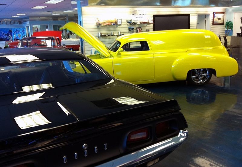 1949 Sedan Delivery on Display buffed out by Mike Phillips