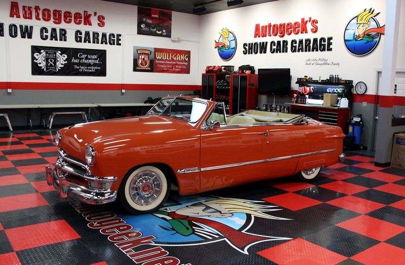 1950 Ford Custom Convertible Detailed at Autogeek Mike Phillips