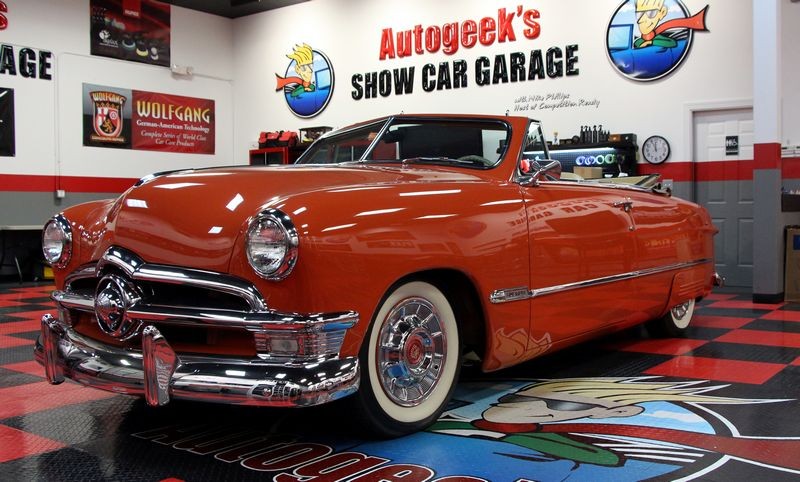 1950 Ford Custom Convertible Detailed at Autogeek Mike Phillips