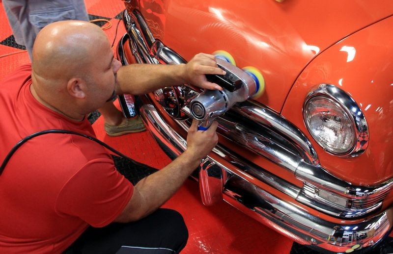 1950 Ford Custom Convertible Detailed at Autogeek Mike Phillips