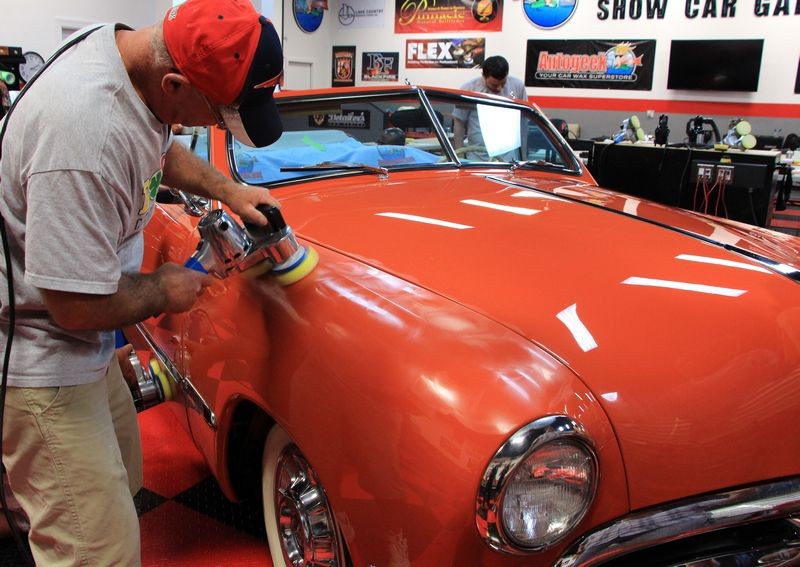 1950 Ford Custom Convertible Detailed at Autogeek Mike Phillips