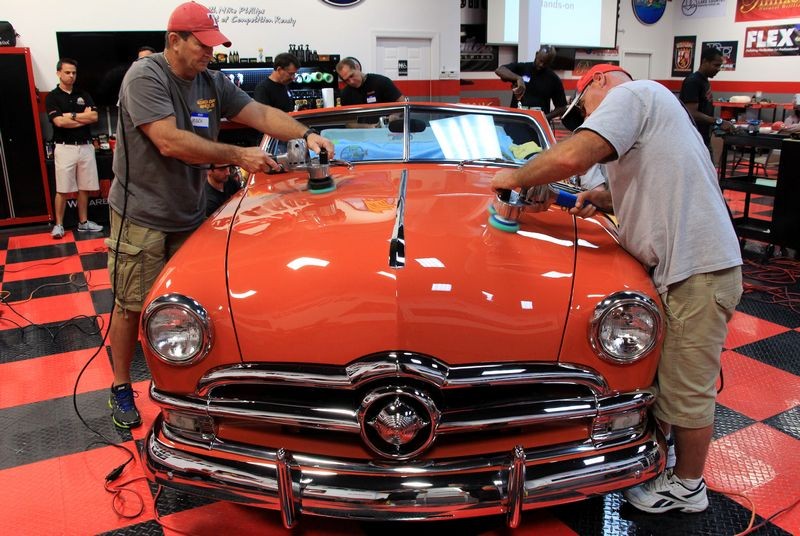 1950 Ford Custom Convertible Detailed at Autogeek Mike Phillips