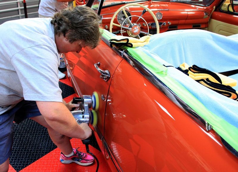 1950 Ford Custom Convertible Detailed at Autogeek Mike Phillips