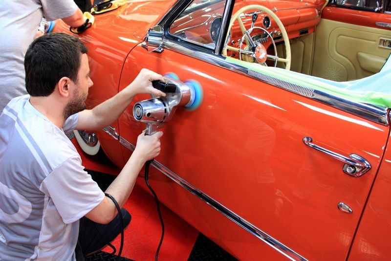 1950 Ford Custom Convertible Detailed at Autogeek Mike Phillips