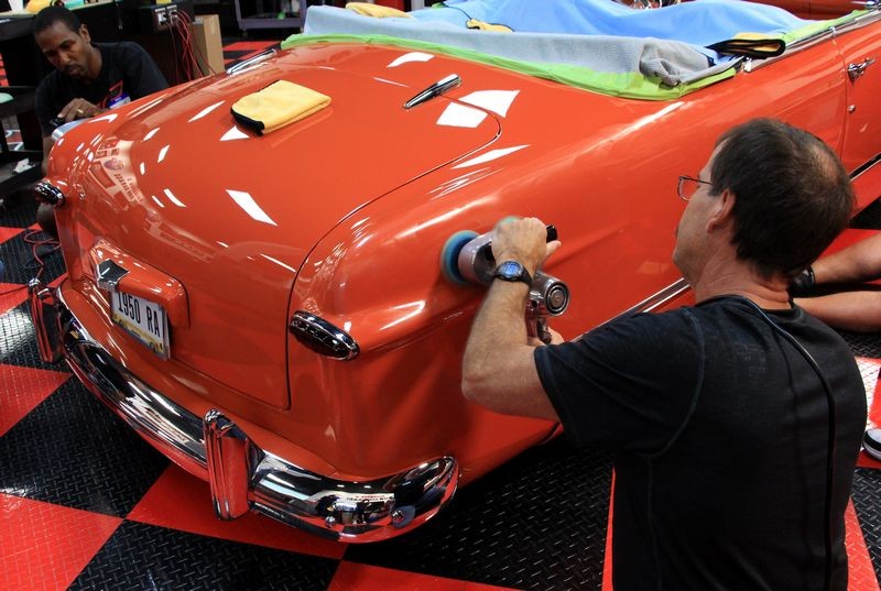 1950 Ford Custom Convertible Detailed at Autogeek Mike Phillips