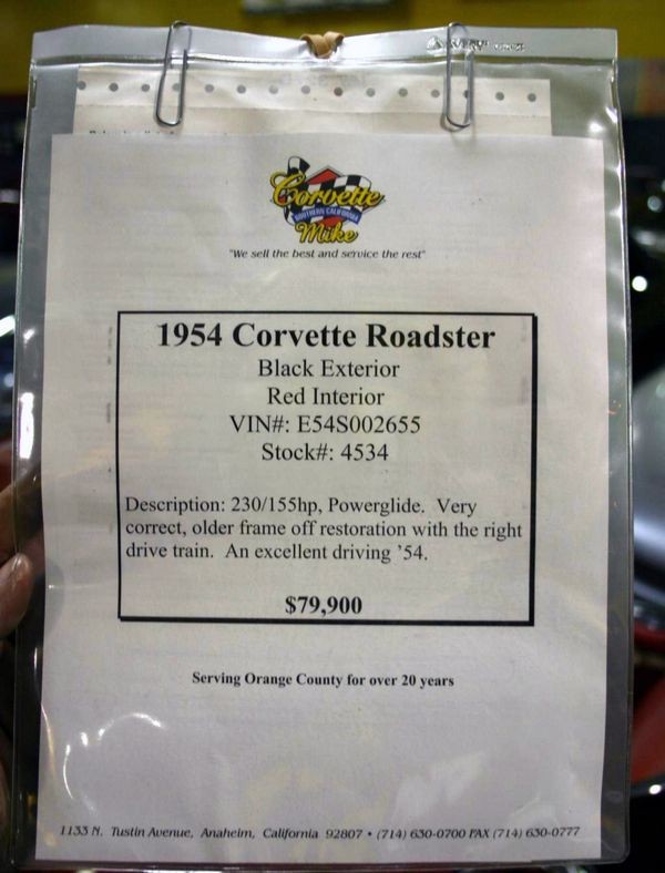 1954 Corvette Extreme Makeover