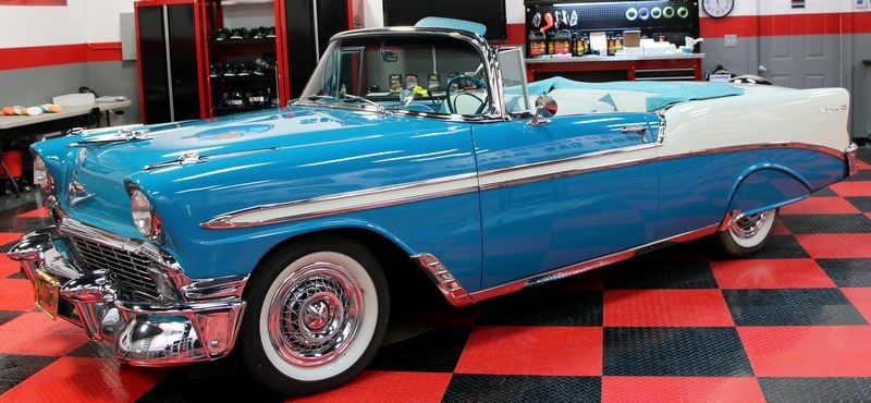 1956 Chevy Bel Air Convertible Detailing Class with Mike Phillips