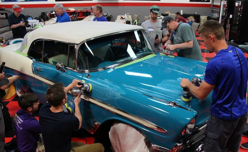 1956 Chevy Bel Air Convertible Detailing Class with Mike Phillips