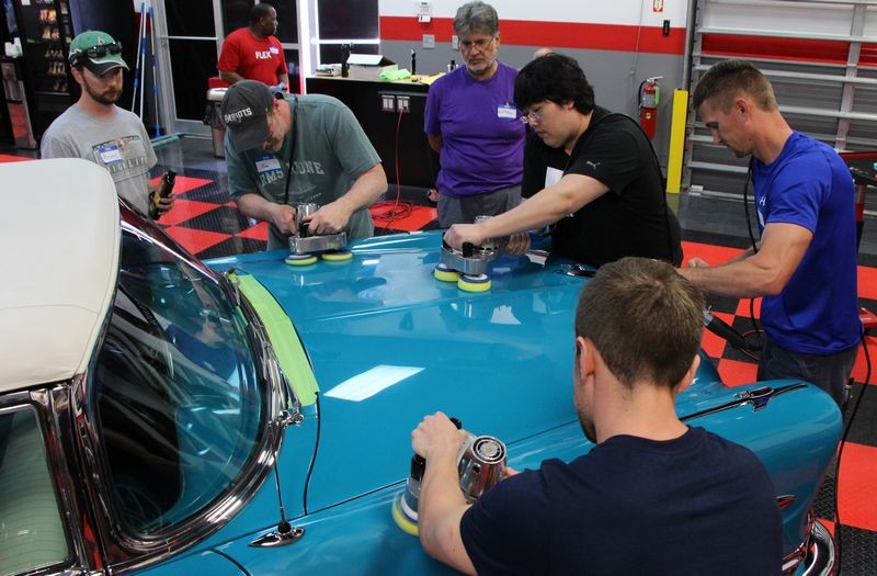 1956 Chevy Bel Air Convertible Detailing Class with Mike Phillips