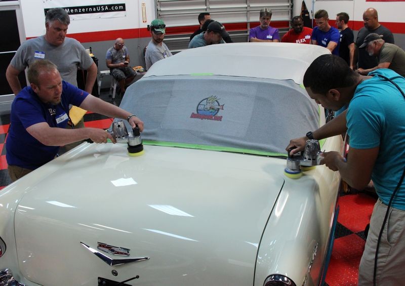 1956 Chevy Bel Air Convertible Detailing Class with Mike Phillips