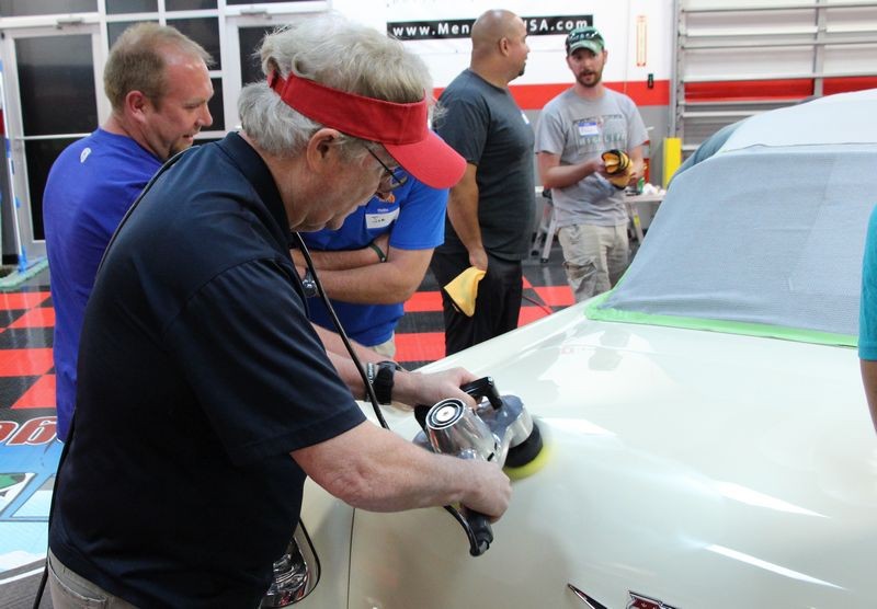 1956 Chevy Bel Air Convertible Detailing Class with Mike Phillips