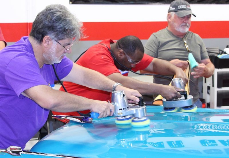 1956 Chevy Bel Air Convertible Detailing Class with Mike Phillips