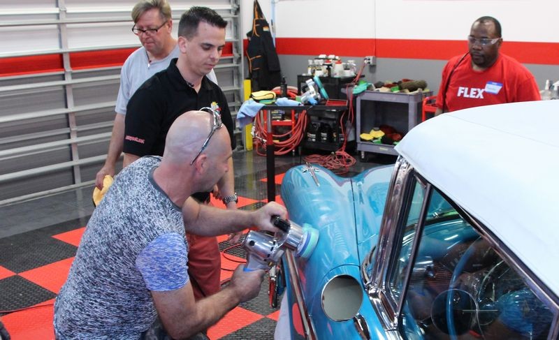 1956 Chevy Bel Air Convertible Detailing Class with Mike Phillips