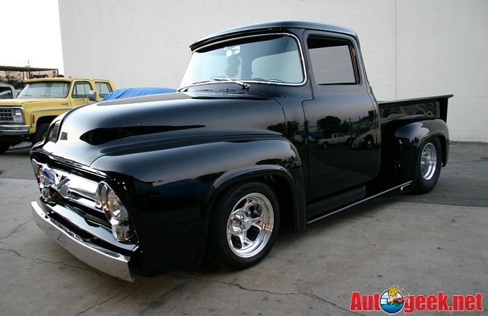 1956 Ford F150 - Single Stage Black Paint