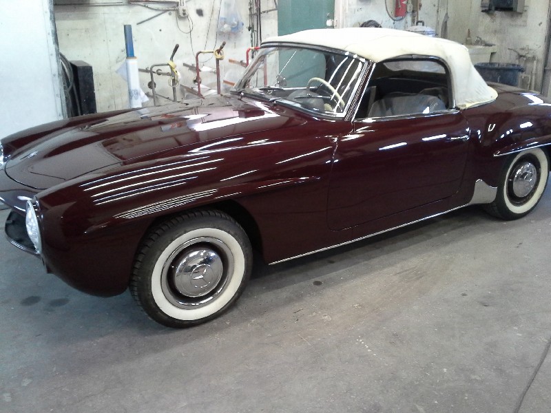 1956 Mercedes Benz 190 SL convertable