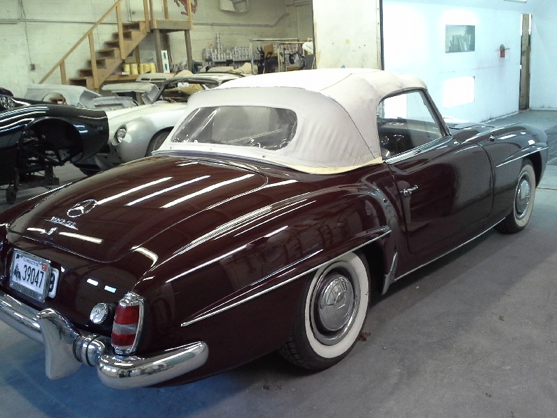 1956 Mercedes Benz 190 SL convertable