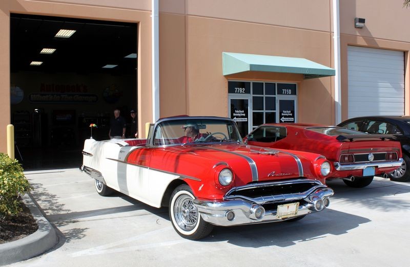 1956 Pontiac Star Chief on Autogeek's What's in the Garage with Mike Philli