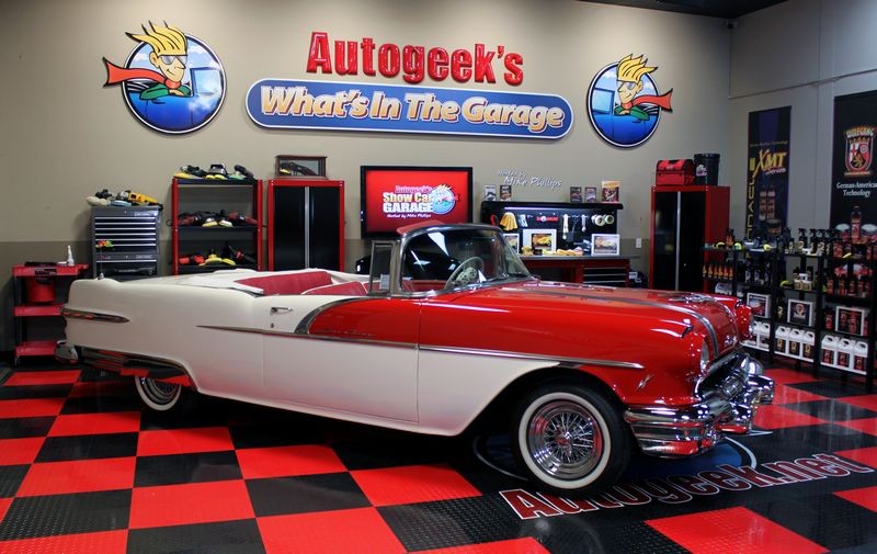 1956 Pontiac Star Chief on Autogeek's What's in the Garage with Mike Philli