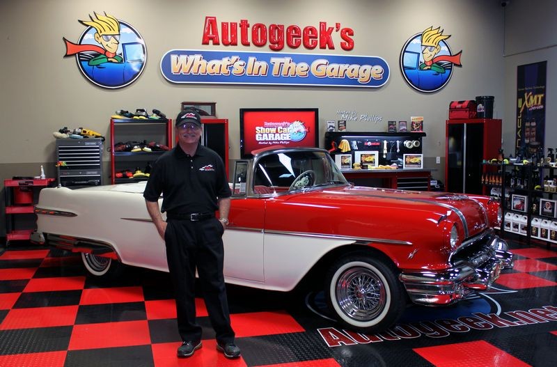 1956 Pontiac Star Chief on Autogeek's What's in the Garage with Mike Philli