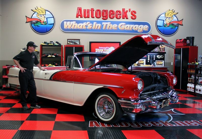 1956 Pontiac Star Chief on Autogeek's What's in the Garage with Mike Philli