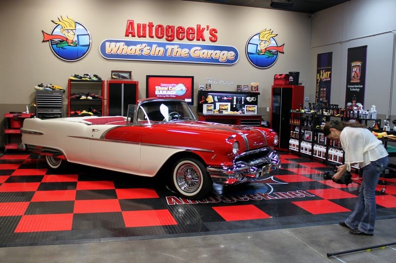 1956 Pontiac Star Chief on Autogeek's What's in the Garage with Mike Philli