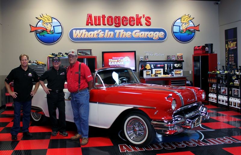 1956 Pontiac Star Chief on Autogeek's What's in the Garage with Mike Philli