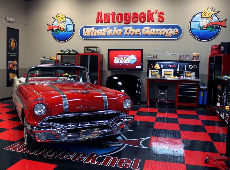 1956 Pontiac Star Chief on Autogeek's What's in the Garage with Mike Philli