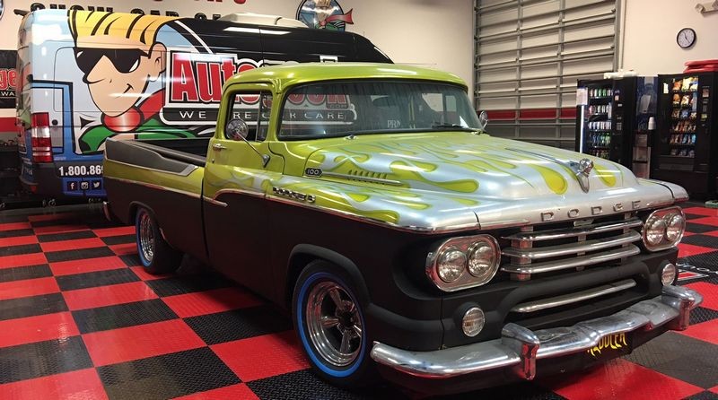 1958 Dodge Sweptline detailed by Mike Phillips