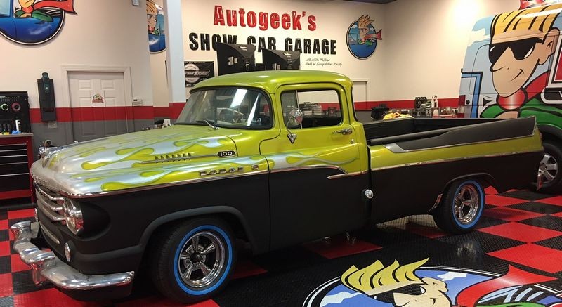 1958 Dodge Sweptline detailed by Mike Phillips