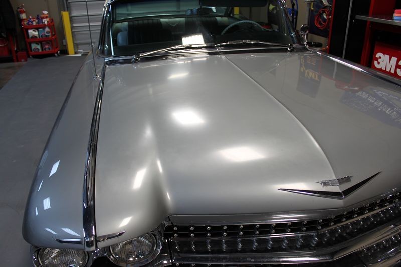 1959 Cadillac Before and After with Meguiar's DA Microfiber System