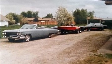 1959 Cadillac Convertible Drag Boat Mike Phillips