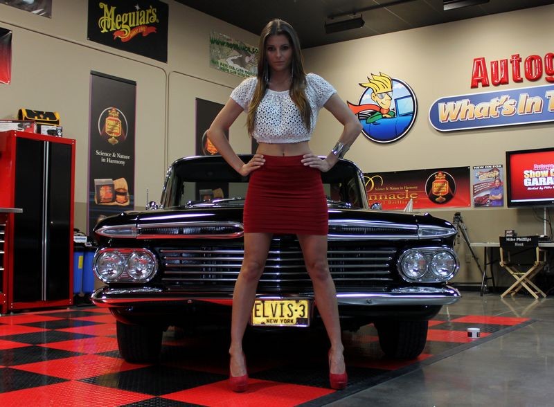 1959 Chevrolet El Camino - Extreme Makeover - Modeled by Tina