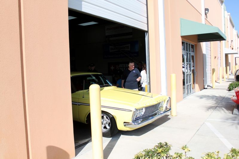 1963 Plymouth Fury Burning Out on What's in the Garage TV Show with Mike Ph