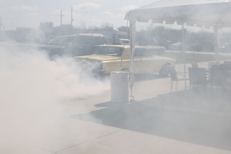 1963 Plymouth Fury Burning Out on What's in the Garage TV Show with Mike Ph