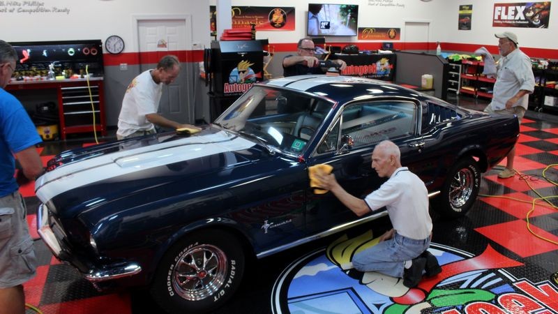1965 Mustang Fastback detailed at Autogeek Mike Phillips