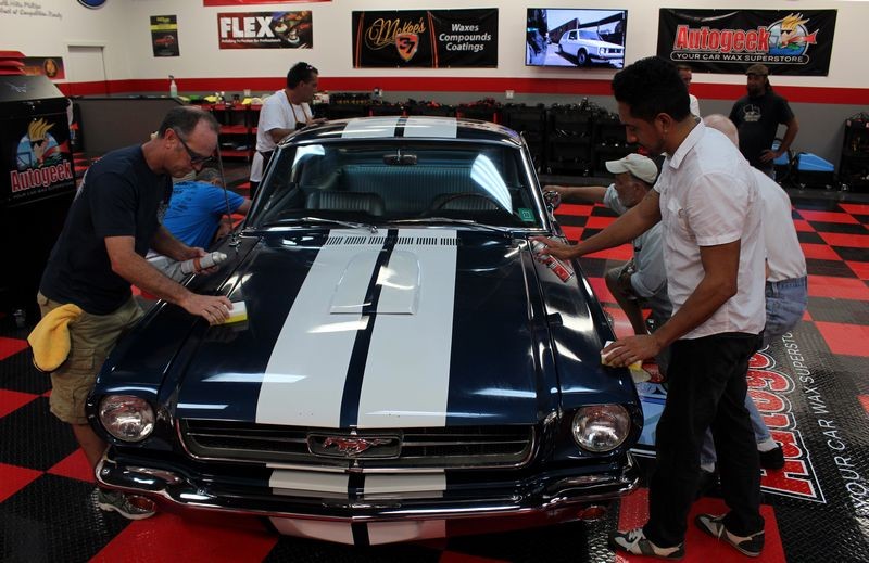 1965 Mustang Fastback detailed at Autogeek Mike Phillips