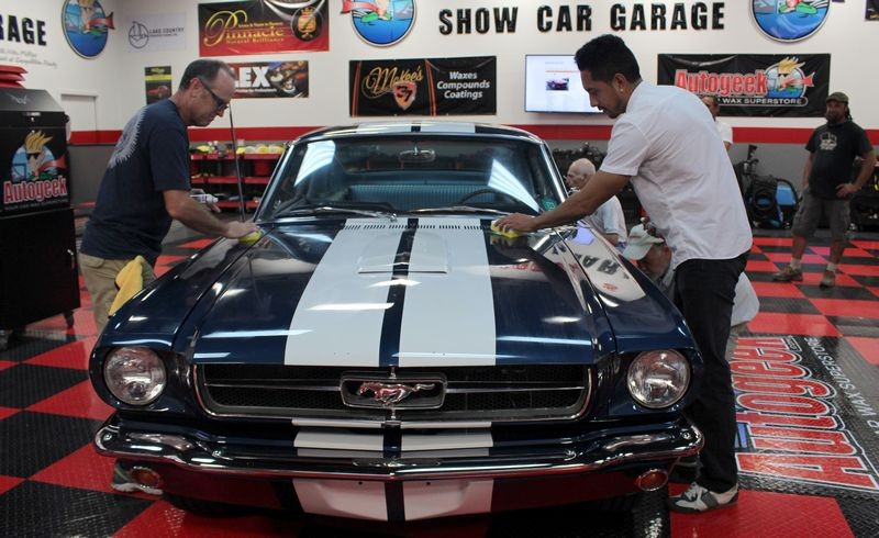 1965 Mustang Fastback detailed at Autogeek Mike Phillips