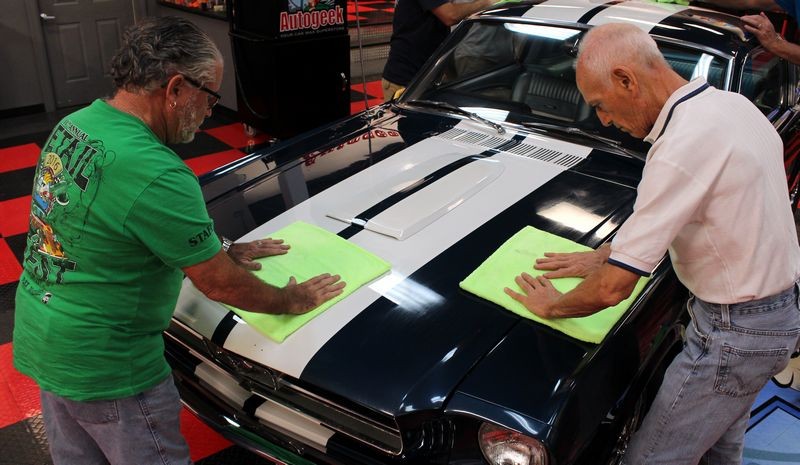 1965 Mustang Fastback detailed at Autogeek Mike Phillips