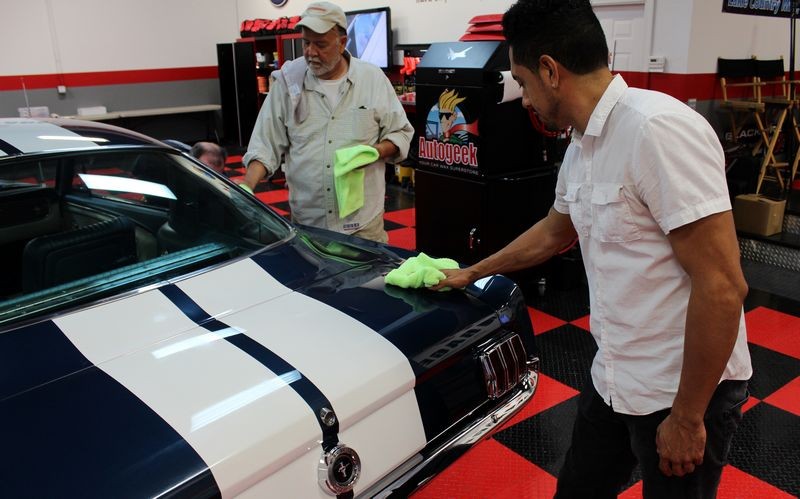 1965 Mustang Fastback detailed at Autogeek Mike Phillips