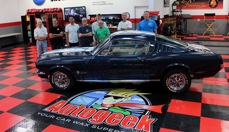 1965 Mustang Fastback detailed at Autogeek Mike Phillips