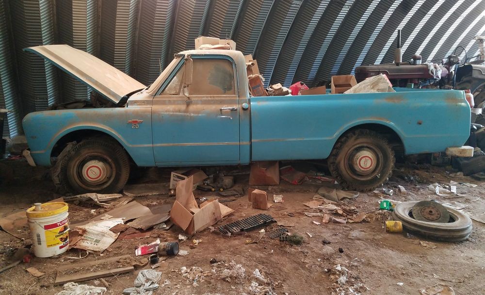 1967 Chevy C20 Barn Find - Original Paint