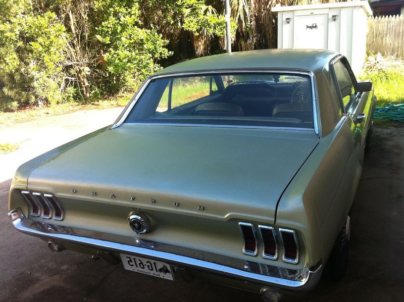 1967 Mustang with original paint on AutogeekOnline.net