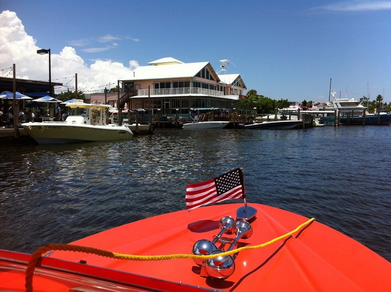 1967 Starline Deville at the Stuart Inlet 2011 4th of July