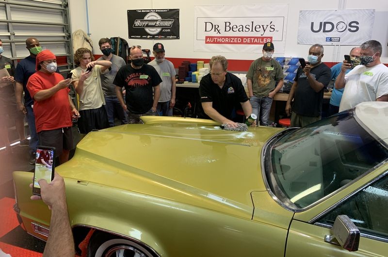 1968 Cadillac Original Paint Detailing Class Mike Phillips